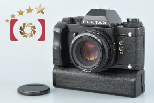 【中古】PENTAX ペンタックス LX 前期 グリップ付 + SMC-A 50mm 