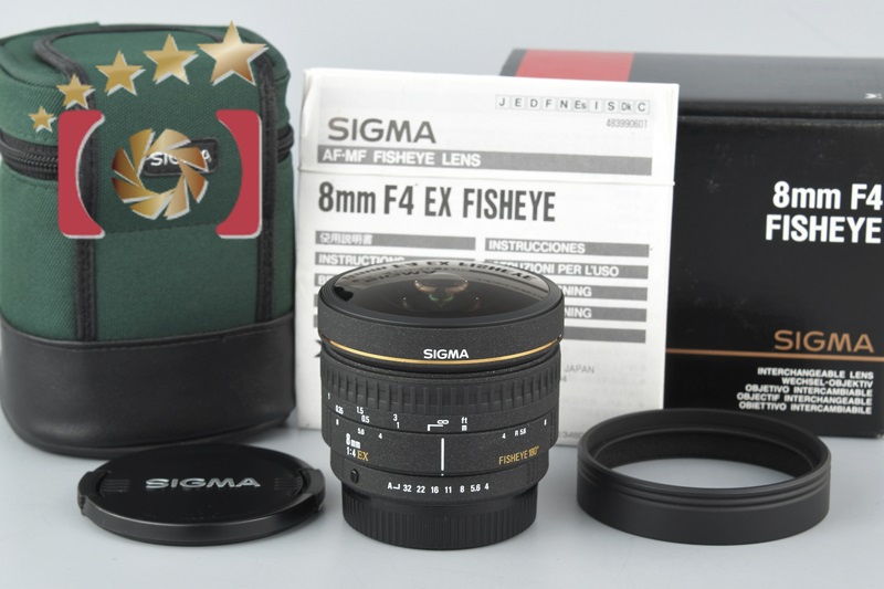 中古】SIGMA シグマ 8mm f/4 EX FISH EYE ペンタックス用 | 中古カメラ