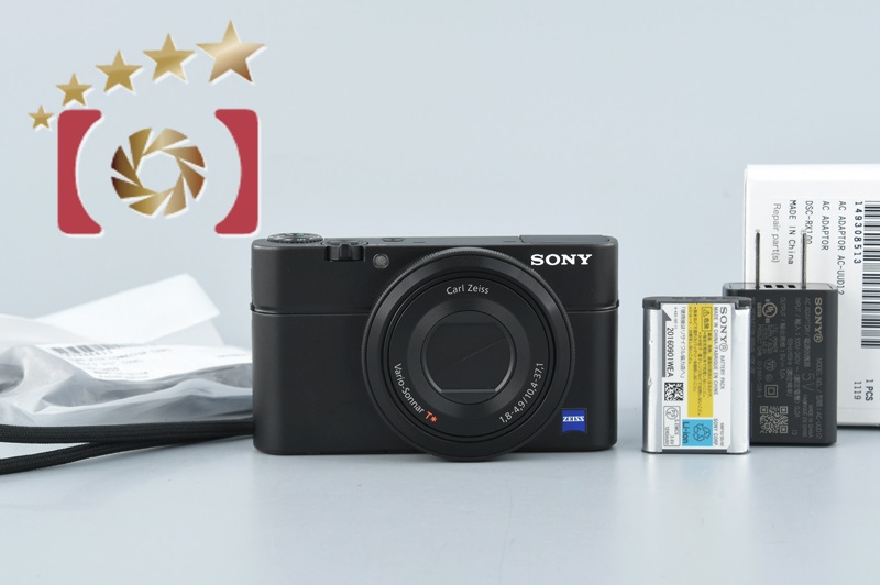 ★美品・充電器・バッテリーパック2個付★SONY DSC-RX100