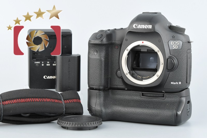 【中古】Canon キヤノン EOS 5D Mark III + BG-E11 バッテリーグリップ |  中古カメラ・フィルムカメラを中心に取り揃えるファイブスターカメラ