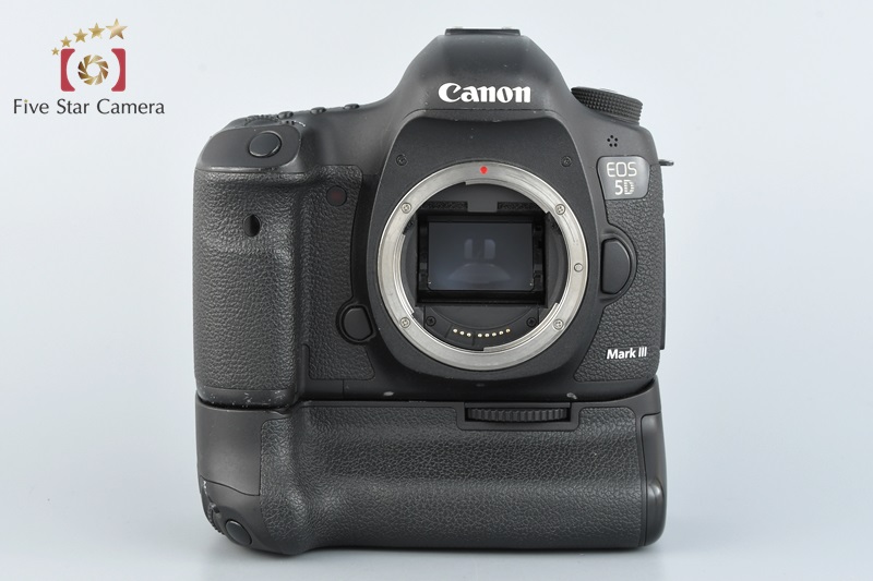 【中古】Canon キヤノン EOS 5D Mark III + BG-E11 バッテリーグリップ |  中古カメラ・フィルムカメラを中心に取り揃えるファイブスターカメラ