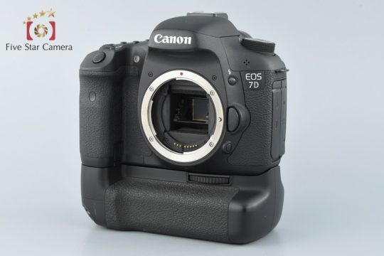 【中古】Canon キヤノン EOS 7D + BG-E7 バッテリーグリップ | 中古カメラ・フィルムカメラを中心に取り揃えるファイブスターカメラ