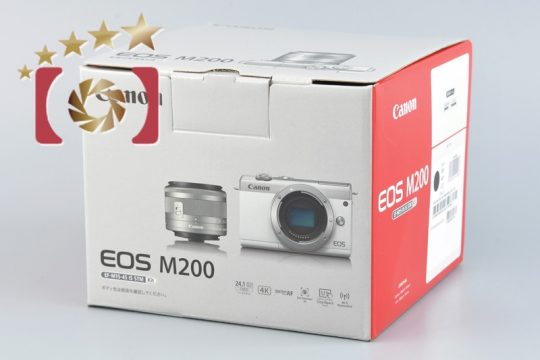 ☆超破格セール☆ 新品未使用 Canon EOS M200 ミラーレス カメラ