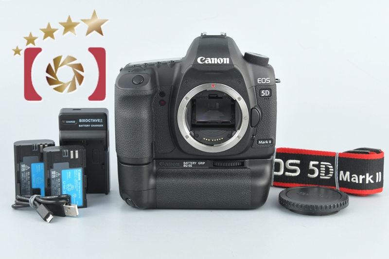 中古】Canon キヤノン EOS 5D Mark II + BG-E6 バッテリーグリップ