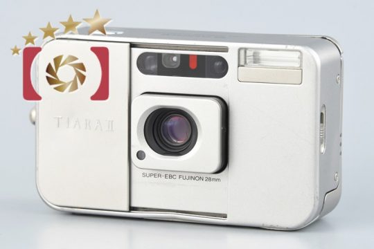 【中古】FUJIFILM 富士フイルム TIARA II コンパクトフィルムカメラ 