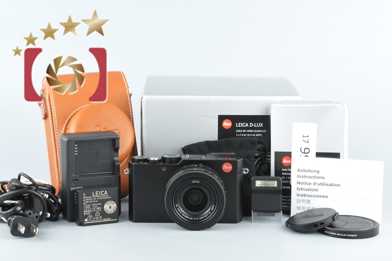 Leica+18471+D-Lux+Type+109+3.0in+LCD+12.8+Megapixel+Digital+Camera+-+Black  for sale online