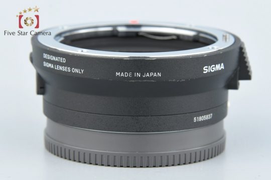 中古 Sigma シグマ マウントコンバーター Mc 11 Canon Ef E用 Canon Ef レンズ ソニーeマウント 中古 カメラ フィルムカメラを中心に取り揃えるファイブスターカメラ