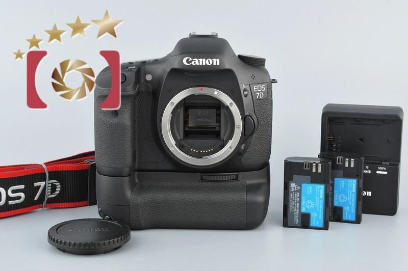 春先取りの Canon Canon EOS Ⅱ 7D MARK 用 7D 純正バッテリーグリップ 