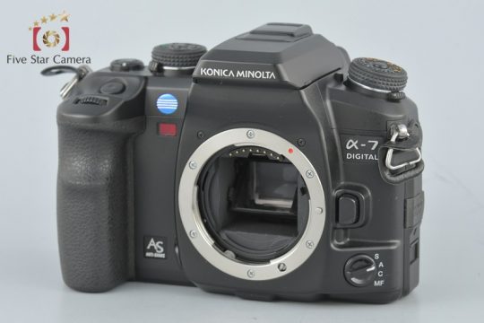 【中古】KONICA MINOLTA コニカミノルタ α-7 DIGITAL デジタル一眼レフカメラ |  中古カメラ・フィルムカメラを中心に取り揃えるファイブスターカメラ