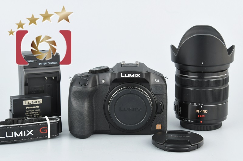 中古】Panasonic パナソニック LUMIX DMC-G6 + LUMIX G VARIO 14-140mm