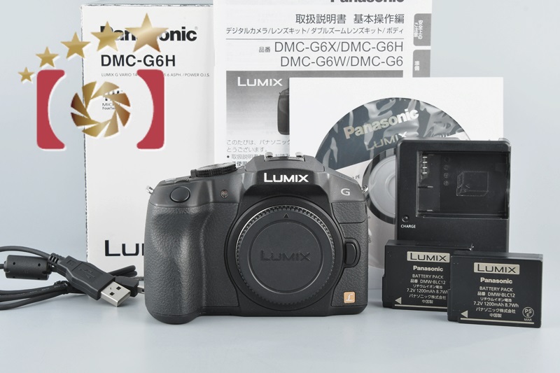 Panasonic lumix DMC-G6 ミラーレス一眼カメラ