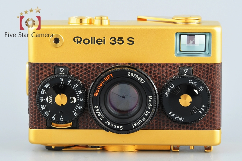 中古】Rollei ローライ 35S ゴールド 60周年記念モデル | 中古カメラ ...