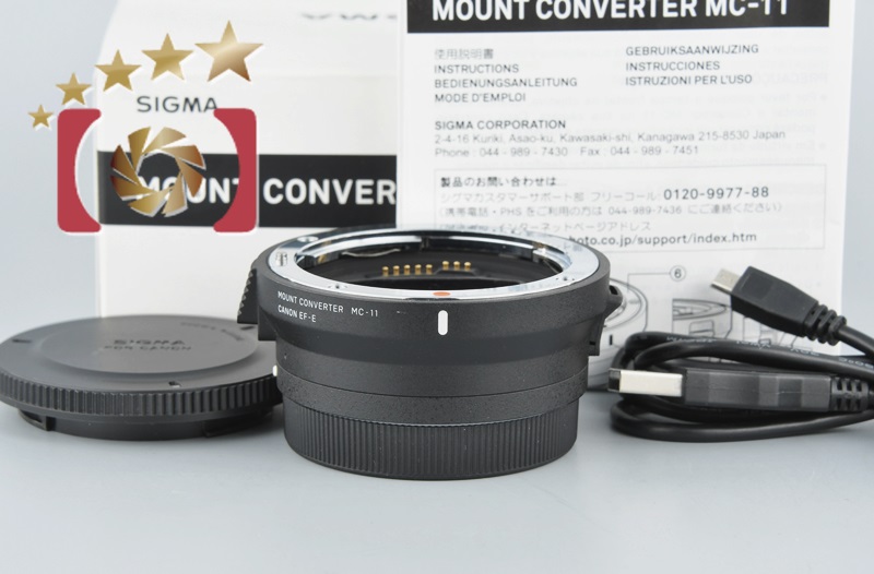 SIGMA マウントコンバーター MC-11 キヤノンEF-E