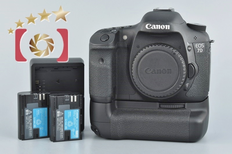 中古】Canon キヤノン EOS 7D + BG-E7 バッテリーグリップ | 中古 ...