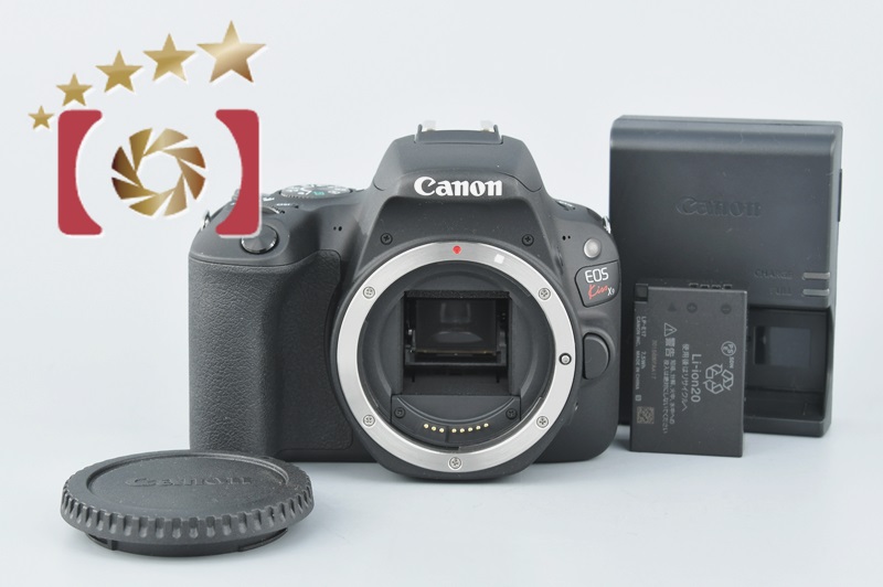 【中古】Canon キヤノン EOS Kiss X9 ブラック デジタル一眼レフカメラ | 中古カメラ・フィルムカメラを中心に取り揃える