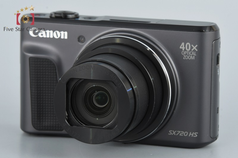 逸品】 PowerShot キャノン Canon SX720 ブラック HS デジタルカメラ 