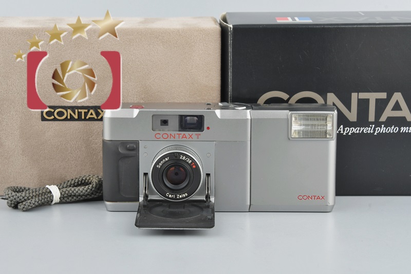 コンタックスT 初代 contax コンパクトフィルムカメラ-