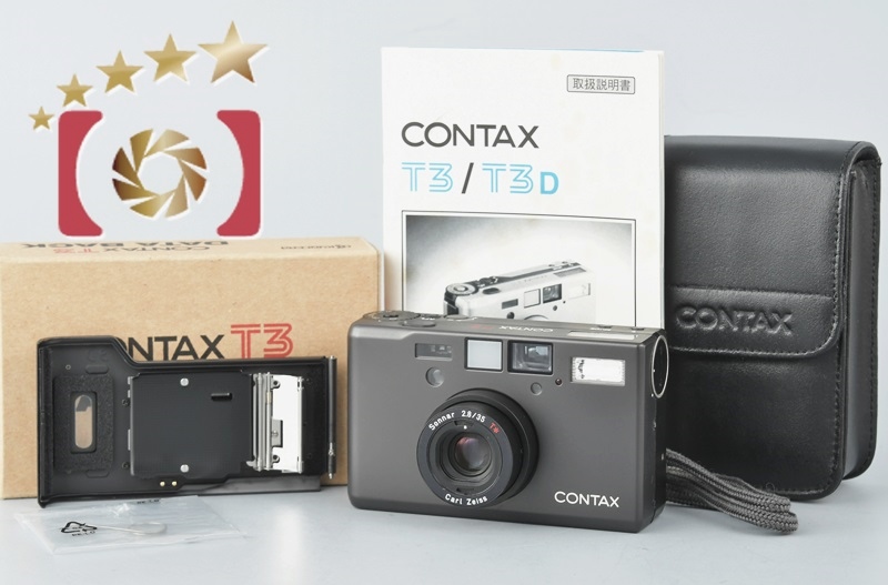 中古】CONTAX コンタックス T3 チタンブラック シングルティース 