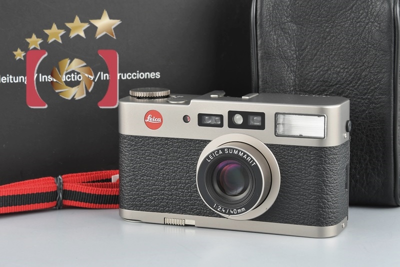 【中古】Leica ライカ CM コンパクトフィルムカメラ | 中古カメラ・フィルムカメラを中心に取り揃えるファイブスターカメラ