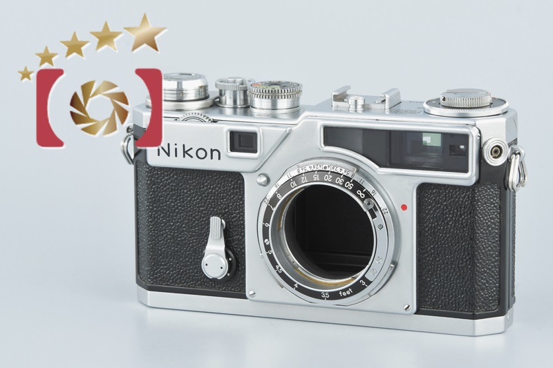 超レアニコンの名機NikonSニコン Nikon S型　レンジファインダー　フィルムカメラ