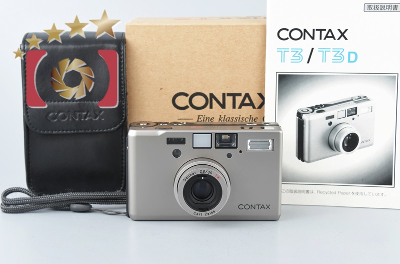 中古】CONTAX コンタックス T3 ダブルティース コンパクトフィルム