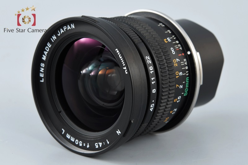 中古】Mamiya マミヤ 7II ブラック + N 50mm f/4.5 L + 50mm ビュー 