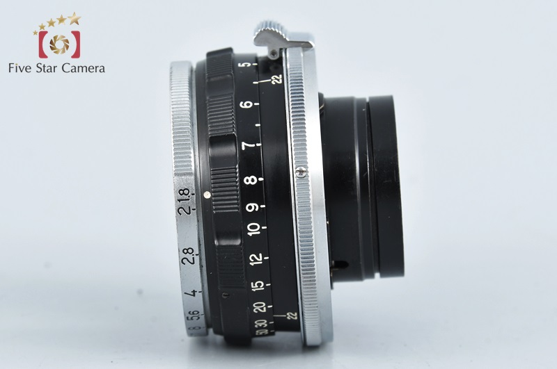 【中古】Nikon ニコン W-NIKKOR 35mm f/1.8 ニコンSマウント用 |  中古カメラ・フィルムカメラを中心に取り揃えるファイブスターカメラ