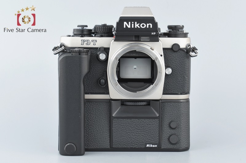 【中古】Nikon ニコン F3/T チタンカラー MD-4 モータードライブ付属 | 中古カメラ・フィルムカメラを中心に取り揃えるファイブスターカメラ