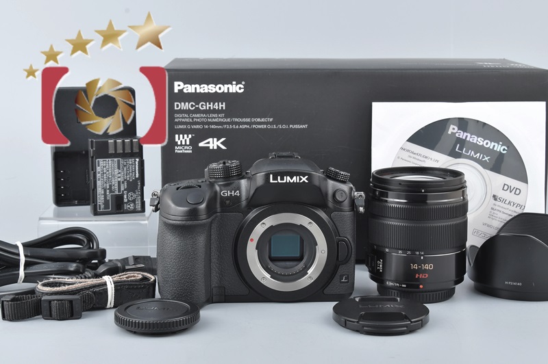 【中古】Panasonic パナソニック LUMIX DMC-GH4 レンズキット ブラック ミラーレス一眼カメラ |  中古カメラ・フィルムカメラを中心に取り揃えるファイブスターカメラ