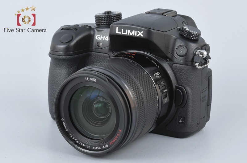 中古】Panasonic パナソニック LUMIX DMC-GH4 レンズキット ブラック