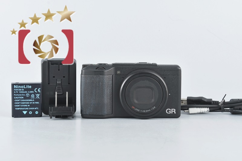 【中古】RICOH リコー GR II コンパクトデジタルカメラ | 中古カメラ・フィルムカメラを中心に取り揃えるファイブスターカメラ