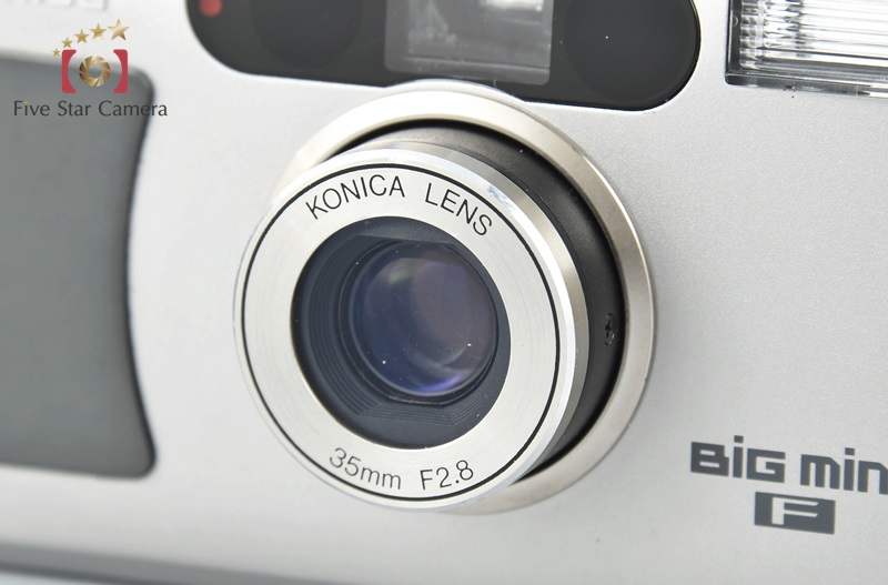 2024高品質Konica Big mini F コンパクト フィルムカメラ【中古】 フィルムカメラ