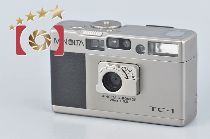 売り値下 Minolta TC-1 ミノルタ 高級コンパクトカメラ チタン