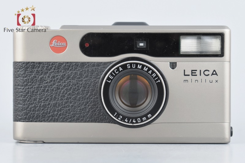 【中古】Leica ライカ minilux ミニルックス コンパクトフィルムカメラ | 中古カメラ・フィルムカメラを中心に取り揃えるファイブスターカメラ