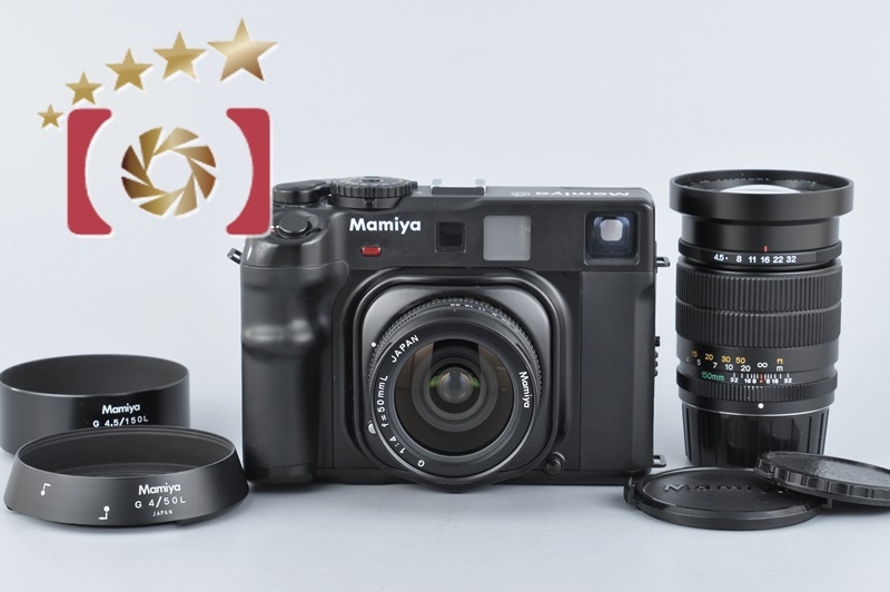 【中古】Mamiya マミヤ ニューマミヤ 6 + G 50mm f/4 L + G 150mm f/4.5 L |  中古カメラ・フィルムカメラを中心に取り揃えるファイブスターカメラ