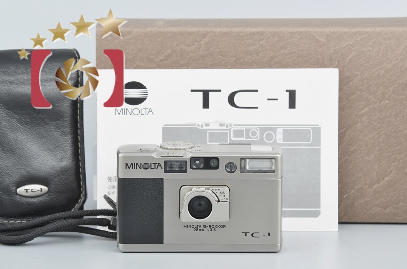 中古】MINOLTA ミノルタ TC-1 コンパクトフィルムカメラ | 中古カメラ