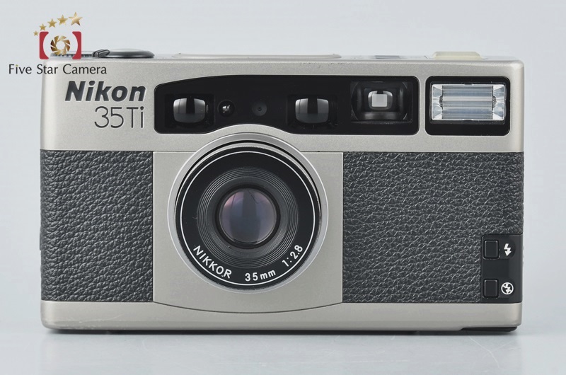 【中古】Nikon ニコン 35Ti コンパクトフィルムカメラ | 中古カメラ・フィルムカメラを中心に取り揃えるファイブスターカメラ