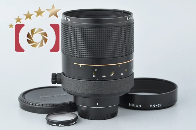 極美品】 Nikon ニコン Reflex NIKKOR 500mm F8 マニュアルフォーカス