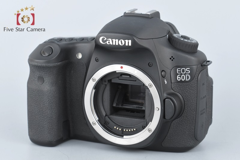 【中古】Canon キヤノン EOS 60D デジタル一眼レフカメラ | 中古カメラ・フィルムカメラを中心に取り揃えるファイブスターカメラ