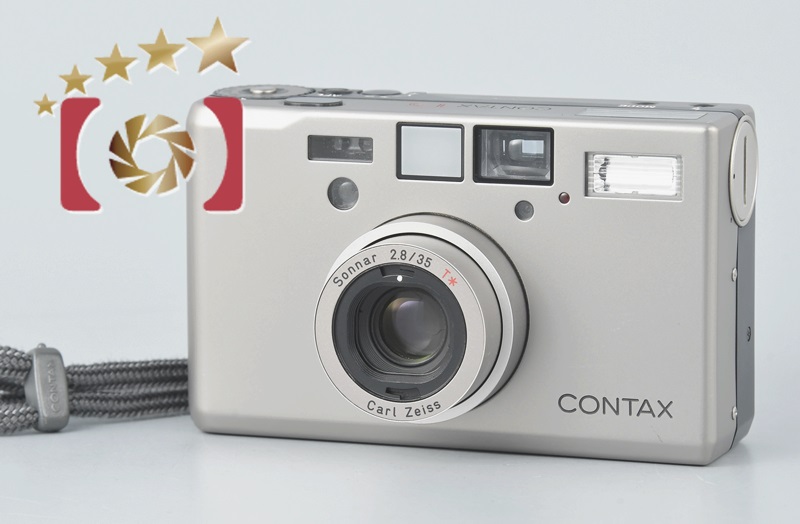 カメラ【中古】CONTAX コンタックス T3D データバック付属 ダブルティース コンパクトフィルムカメラ |  中古カメラ・フィルムカメラを中心に取り揃えるファイブスターカメラ