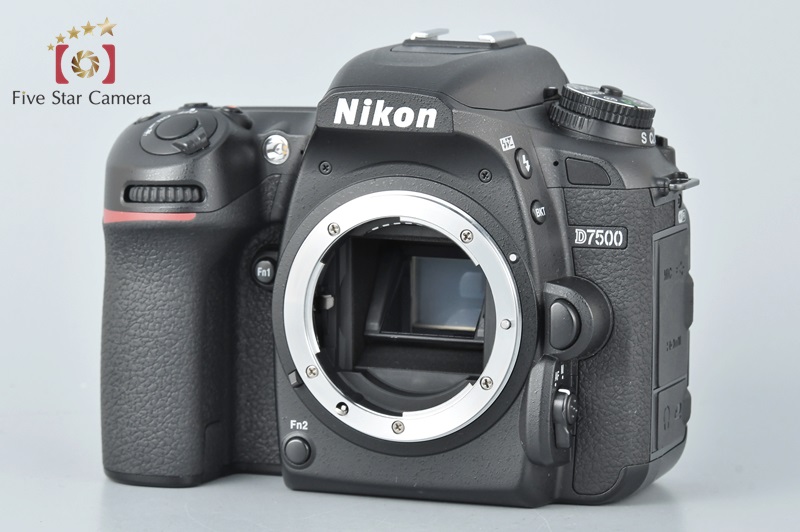 中古】Nikon ニコン D7500 デジタル一眼レフカメラ 中古カメラ・フィルムカメラを中心に取り揃えるファイブスターカメラ