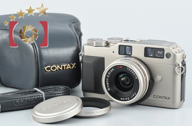 【中古】CONTAX コンタックス G1 + Biogon 28mm f/2.8 T* |  中古カメラ・フィルムカメラを中心に取り揃えるファイブスターカメラ