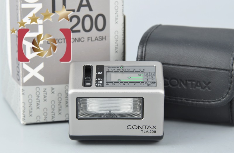 【中古】CONTAX コンタックス TLA200 エレクトロニック フラッシュ | 中古カメラ・フィルムカメラを中心に取り揃えるファイブスターカメラ