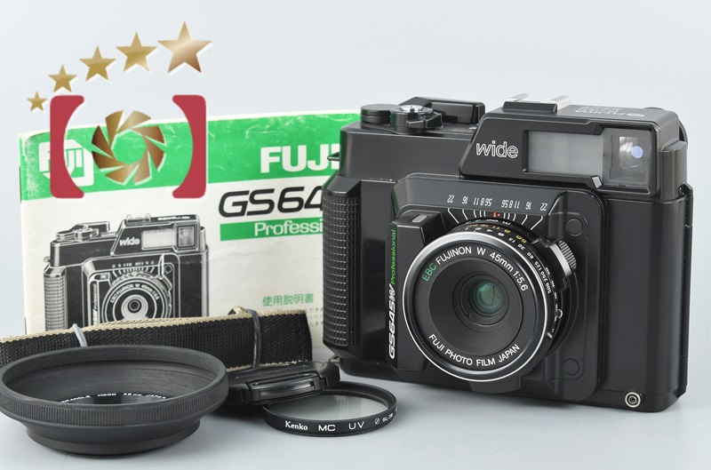 送料無料・選べる4個セット [美品] Fuji GS645W Pro Wide45mmf/5.6