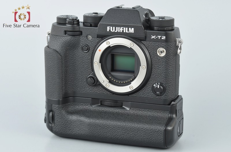 【中古】FUJIFILM 富士フィルム X-T2 ブラック + VPB-XT2 縦位置パワーブースターグリップ |  中古カメラ・フィルムカメラを中心に取り揃えるファイブスターカメラ