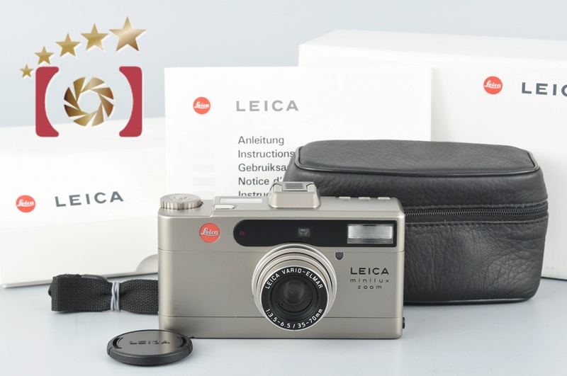 leica minilux zoom(箱・純正ポーチ等付き)純正ポーチ