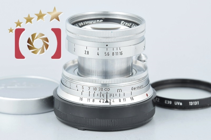 Leica 沈胴 Summicron ズミクロン 50mm f2 Mマウント