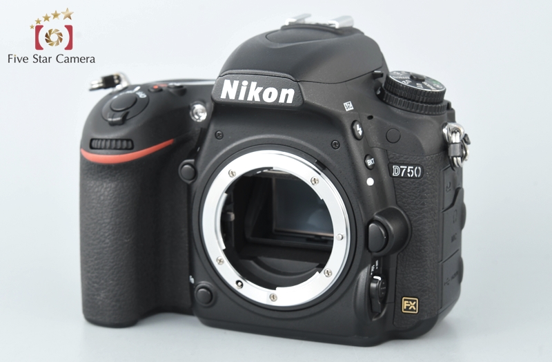 【中古】Nikon ニコン D750 デジタル一眼レフカメラ | 中古カメラ・フィルムカメラを中心に取り揃えるファイブスターカメラ