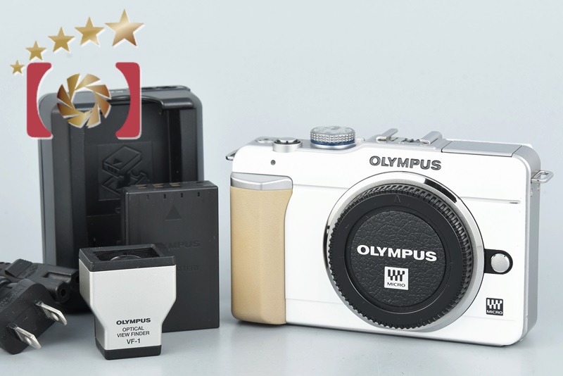 【中古】OLYMPUS オリンパス PEN E-PL1 ホワイト VF-1 ビューファインダー付 |  中古カメラ・フィルムカメラを中心に取り揃えるファイブスターカメラ