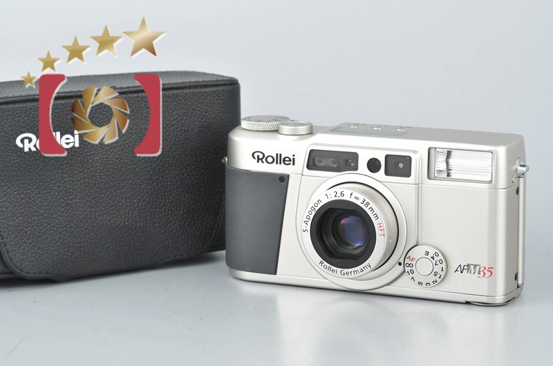 【中古】Rollei ローライ AFM 35 コンパクトフィルムカメラ | 中古カメラ・フィルムカメラを中心に取り揃えるファイブスターカメラ